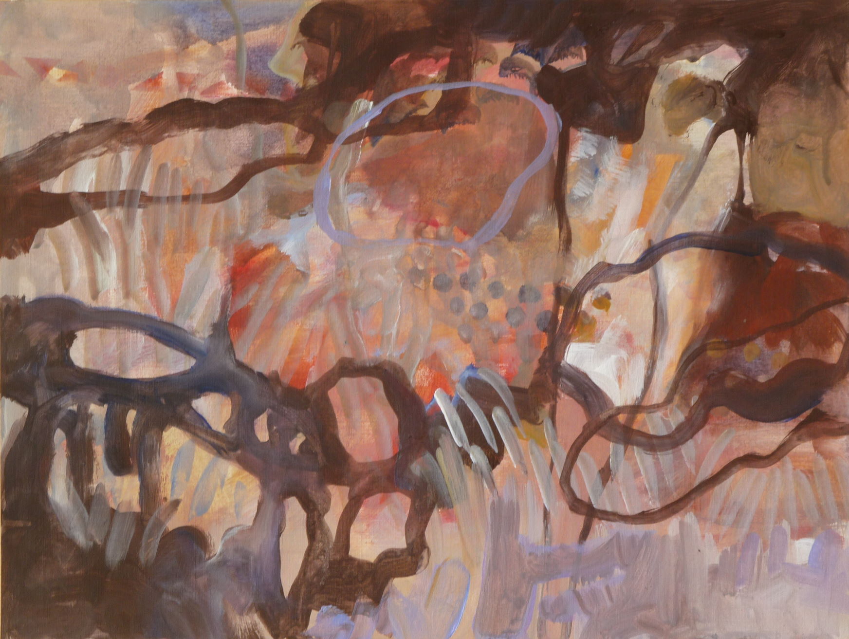 Mein rumaenisches Heimatgefuehl will mich taeuschen, 30x40, Papier, 2014